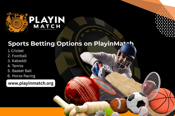 Sports Betting Options on PlayinMatch